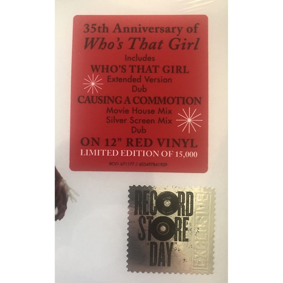 MADONNA Who’s That Girl Super Club Mix 2022 RSD Vinyl LP - Picture 4 of 8